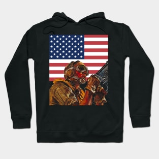 USAAF - The Mighty Eighth - Vintage style Hoodie